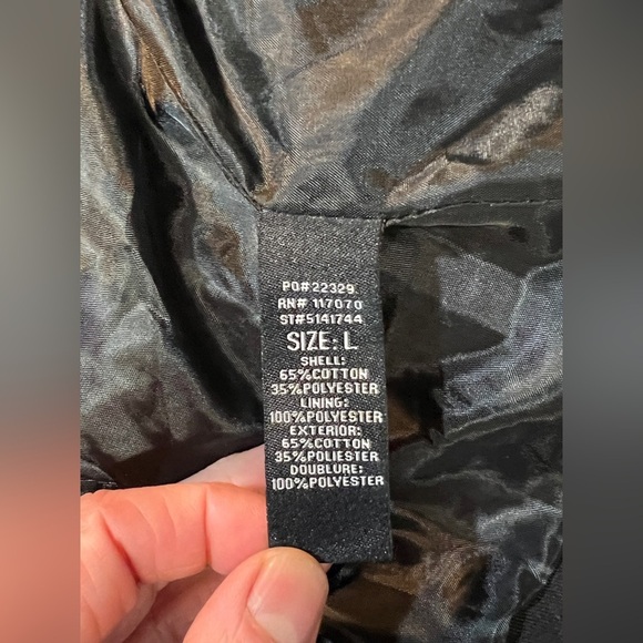 🛍️THERAPY Olive green cinch waist full zip jacket size L.‎ - Picture 12 of 13